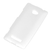 Силиконов гръб ТПУ гланц за HTC Windows Phone 8x бял